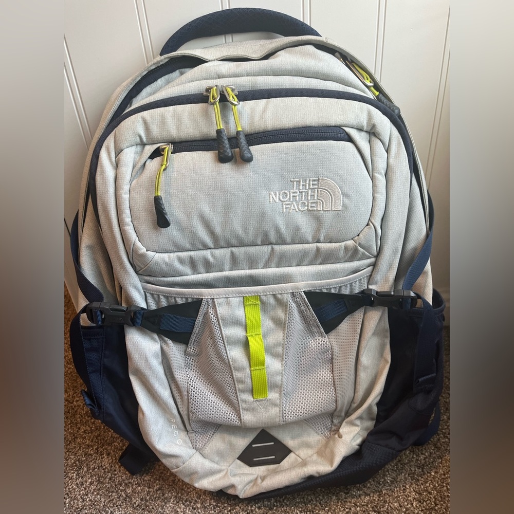 The North Face Backpack, One size, Silver/Gray